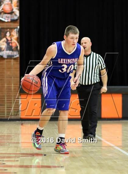 Thumbnail 1 in Wellington-Napoleon vs Lexington (I-70 vs. MRVC East Challenge Tournament) photogallery.