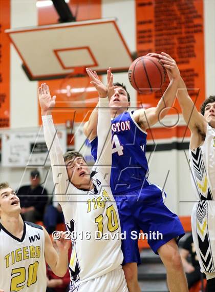 Thumbnail 2 in Wellington-Napoleon vs Lexington (I-70 vs. MRVC East Challenge Tournament) photogallery.