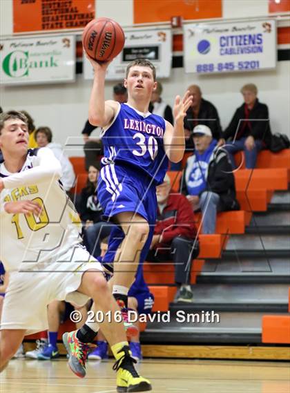 Thumbnail 2 in Wellington-Napoleon vs Lexington (I-70 vs. MRVC East Challenge Tournament) photogallery.