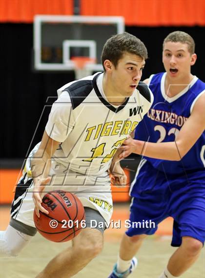 Thumbnail 3 in Wellington-Napoleon vs Lexington (I-70 vs. MRVC East Challenge Tournament) photogallery.