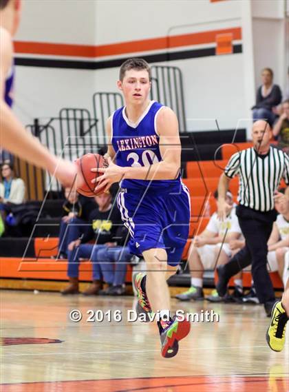 Thumbnail 1 in Wellington-Napoleon vs Lexington (I-70 vs. MRVC East Challenge Tournament) photogallery.