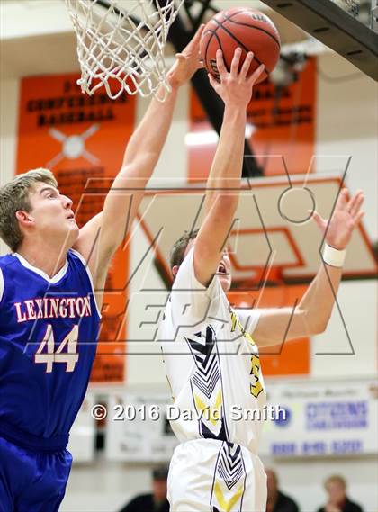 Thumbnail 2 in Wellington-Napoleon vs Lexington (I-70 vs. MRVC East Challenge Tournament) photogallery.