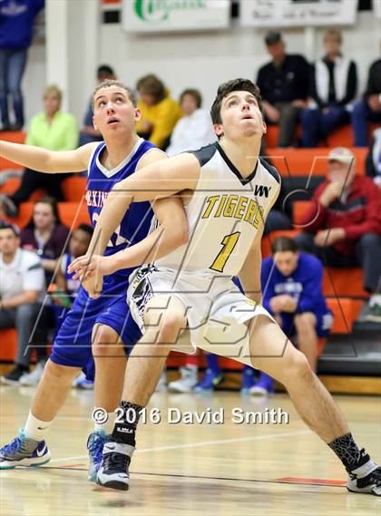 Thumbnail 1 in Wellington-Napoleon vs Lexington (I-70 vs. MRVC East Challenge Tournament) photogallery.