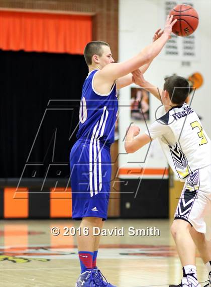 Thumbnail 1 in Wellington-Napoleon vs Lexington (I-70 vs. MRVC East Challenge Tournament) photogallery.