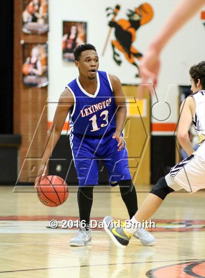 Thumbnail 3 in Wellington-Napoleon vs Lexington (I-70 vs. MRVC East Challenge Tournament) photogallery.