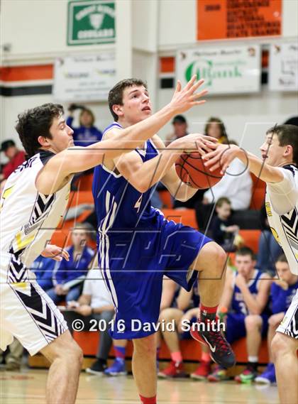 Thumbnail 1 in Wellington-Napoleon vs Lexington (I-70 vs. MRVC East Challenge Tournament) photogallery.