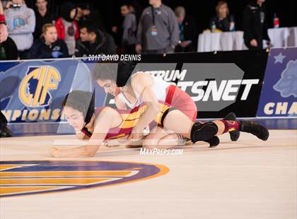 Thumbnail 2 in CIF State Girls Wrestling Championships (Finals) photogallery.