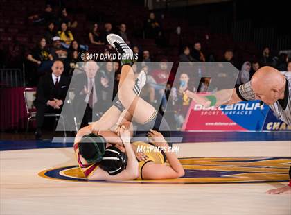 Thumbnail 3 in CIF State Girls Wrestling Championships (Finals) photogallery.