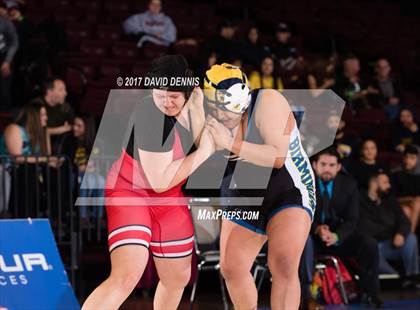 Thumbnail 3 in CIF State Girls Wrestling Championships (Finals) photogallery.
