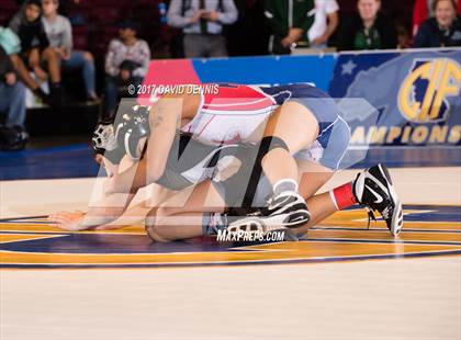 Thumbnail 3 in CIF State Girls Wrestling Championships (Finals) photogallery.