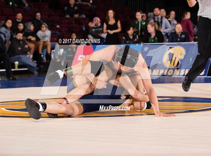Thumbnail 2 in CIF State Girls Wrestling Championships (Finals) photogallery.