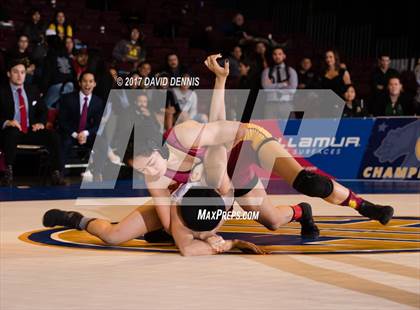 Thumbnail 1 in CIF State Girls Wrestling Championships (Finals) photogallery.