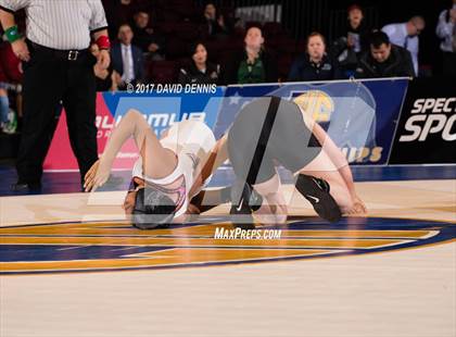 Thumbnail 1 in CIF State Girls Wrestling Championships (Finals) photogallery.