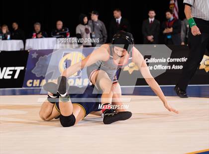Thumbnail 1 in CIF State Girls Wrestling Championships (Finals) photogallery.