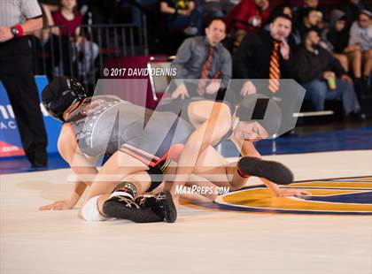 Thumbnail 3 in CIF State Girls Wrestling Championships (Finals) photogallery.