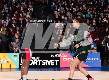 Thumbnail 1 in CIF State Girls Wrestling Championships (Finals) photogallery.