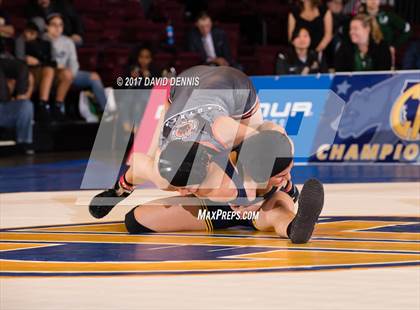 Thumbnail 3 in CIF State Girls Wrestling Championships (Finals) photogallery.