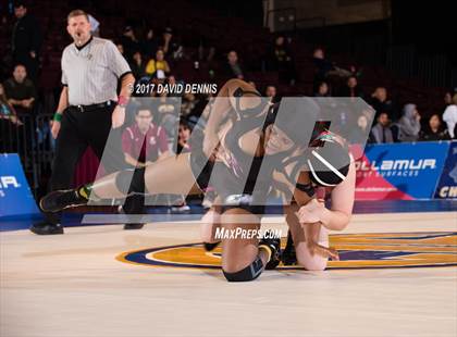 Thumbnail 3 in CIF State Girls Wrestling Championships (Finals) photogallery.