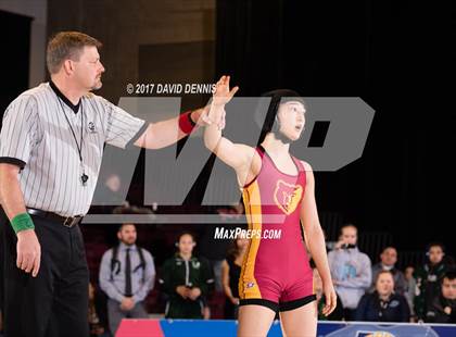 Thumbnail 3 in CIF State Girls Wrestling Championships (Finals) photogallery.
