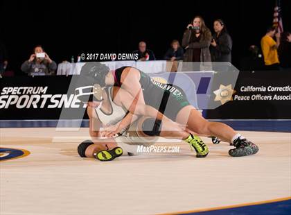 Thumbnail 3 in CIF State Girls Wrestling Championships (Finals) photogallery.