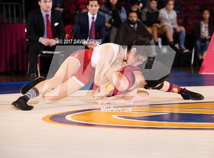 Thumbnail 3 in CIF State Girls Wrestling Championships (Finals) photogallery.