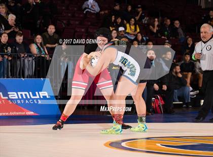 Thumbnail 2 in CIF State Girls Wrestling Championships (Finals) photogallery.