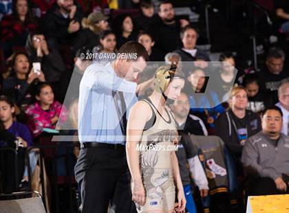 Thumbnail 1 in CIF State Girls Wrestling Championships (Finals) photogallery.