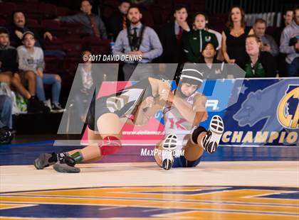 Thumbnail 2 in CIF State Girls Wrestling Championships (Finals) photogallery.