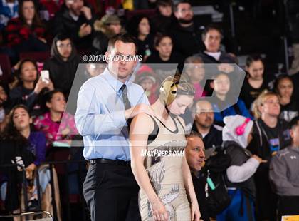 Thumbnail 3 in CIF State Girls Wrestling Championships (Finals) photogallery.