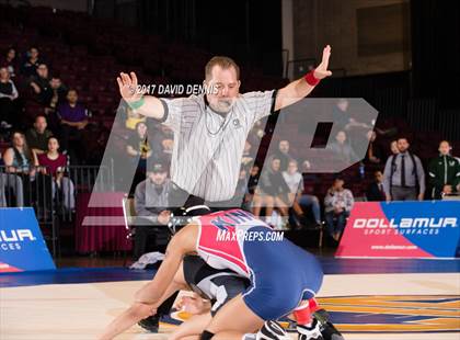 Thumbnail 3 in CIF State Girls Wrestling Championships (Finals) photogallery.
