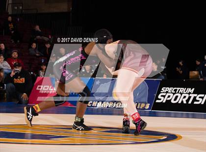 Thumbnail 3 in CIF State Girls Wrestling Championships (Finals) photogallery.