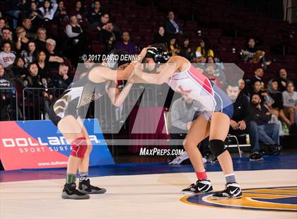Thumbnail 3 in CIF State Girls Wrestling Championships (Finals) photogallery.