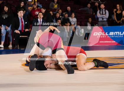 Thumbnail 2 in CIF State Girls Wrestling Championships (Finals) photogallery.