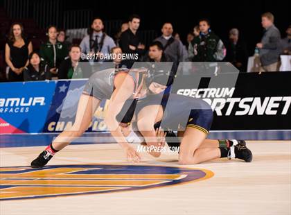 Thumbnail 2 in CIF State Girls Wrestling Championships (Finals) photogallery.