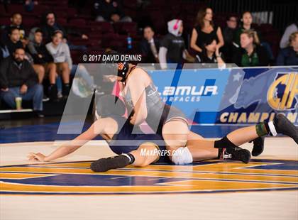 Thumbnail 1 in CIF State Girls Wrestling Championships (Finals) photogallery.