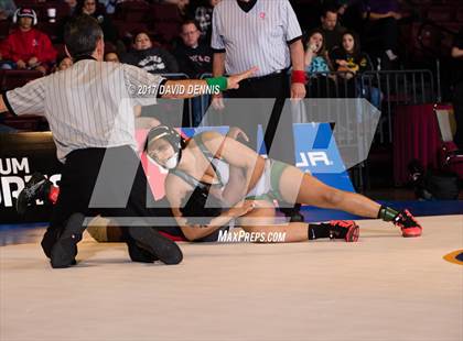 Thumbnail 1 in CIF State Girls Wrestling Championships (Finals) photogallery.