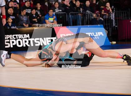 Thumbnail 1 in CIF State Girls Wrestling Championships (Finals) photogallery.