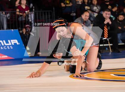 Thumbnail 1 in CIF State Girls Wrestling Championships (Finals) photogallery.