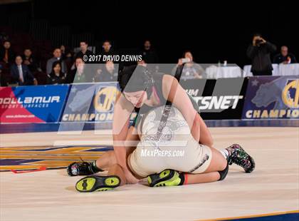 Thumbnail 2 in CIF State Girls Wrestling Championships (Finals) photogallery.