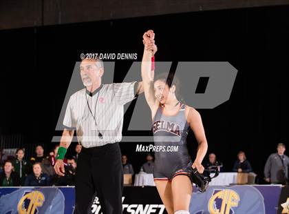 Thumbnail 2 in CIF State Girls Wrestling Championships (Finals) photogallery.