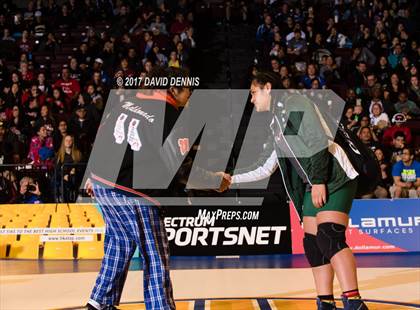 Thumbnail 2 in CIF State Girls Wrestling Championships (Finals) photogallery.
