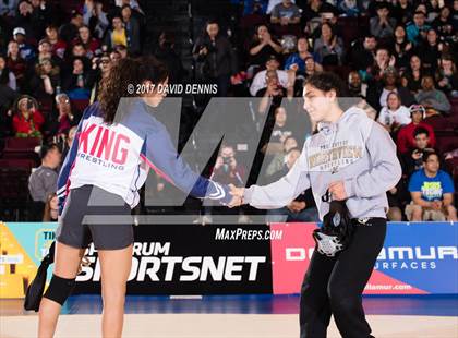Thumbnail 1 in CIF State Girls Wrestling Championships (Finals) photogallery.