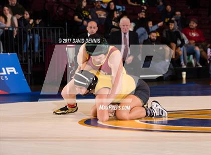 Thumbnail 1 in CIF State Girls Wrestling Championships (Finals) photogallery.