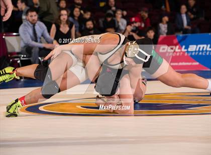 Thumbnail 2 in CIF State Girls Wrestling Championships (Finals) photogallery.