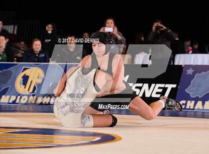 Thumbnail 3 in CIF State Girls Wrestling Championships (Finals) photogallery.