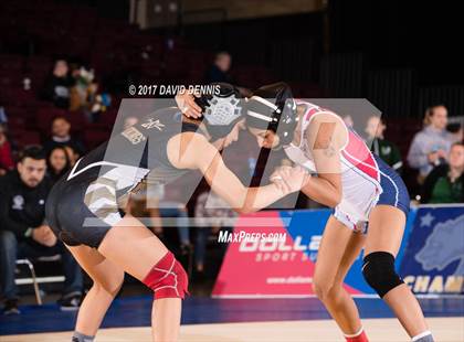 Thumbnail 3 in CIF State Girls Wrestling Championships (Finals) photogallery.