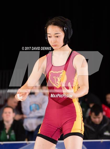 Thumbnail 1 in CIF State Girls Wrestling Championships (Finals) photogallery.
