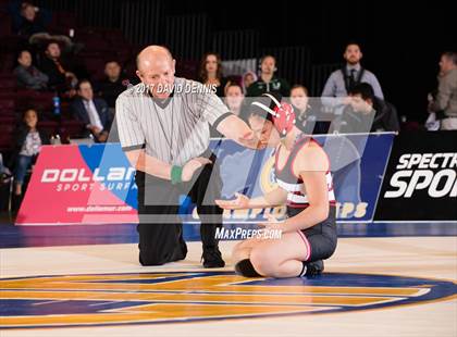 Thumbnail 1 in CIF State Girls Wrestling Championships (Finals) photogallery.