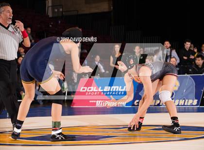 Thumbnail 3 in CIF State Girls Wrestling Championships (Finals) photogallery.