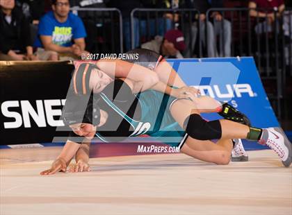 Thumbnail 3 in CIF State Girls Wrestling Championships (Finals) photogallery.